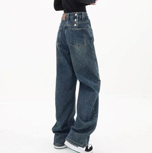 Women's Casual Fit Straight Jeans