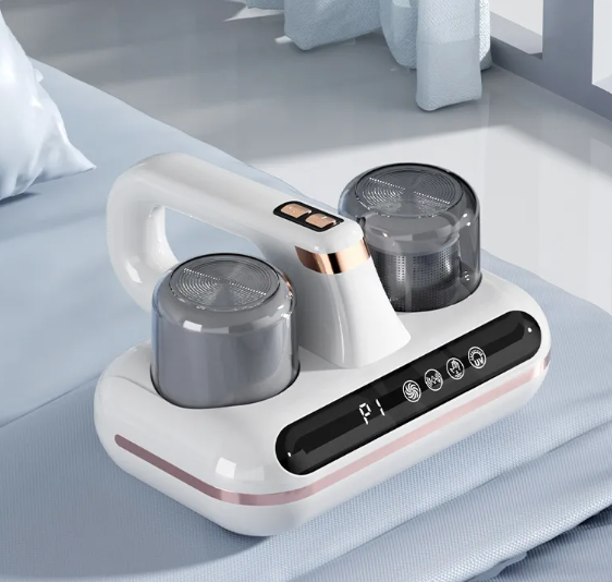 Nouvel Aspirateur anti-acariens pour matelas Sans fil Portable Puissante aspiration pour nettoyer les lits Oreillers Fournitures domestiques