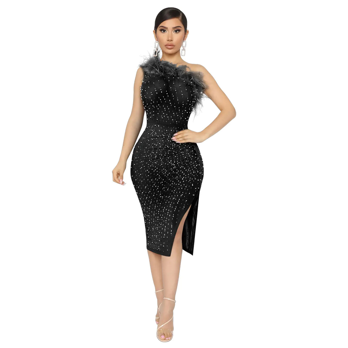 Robe ornée de strass