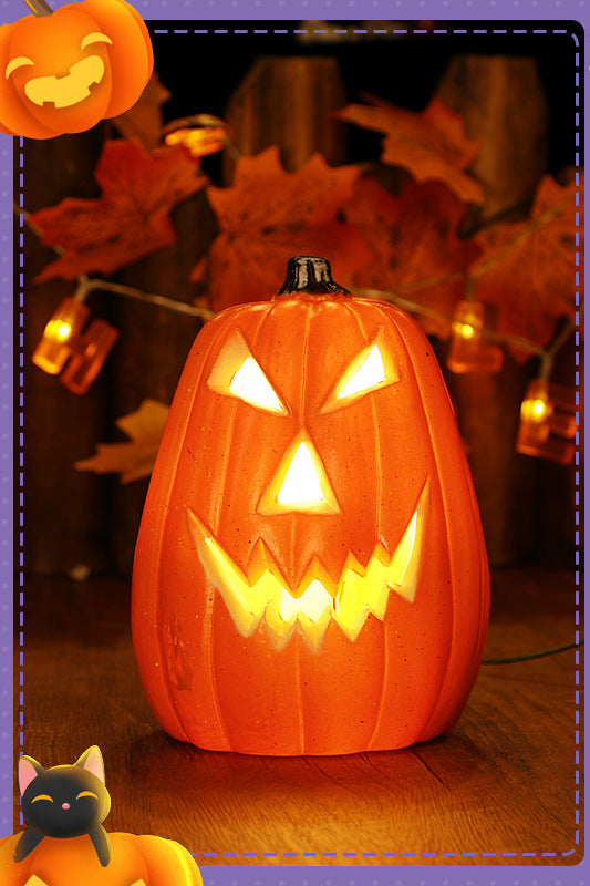 LED Pumpkin Lantern Decoration for Halloween Parties