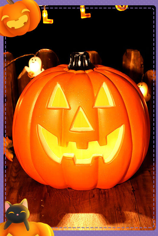 LED Pumpkin Lantern Decoration for Halloween Parties