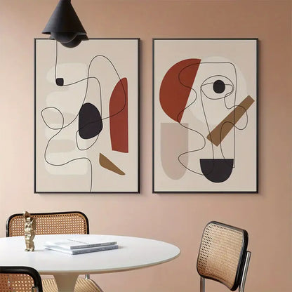 Modern Abstract Family Wall Art