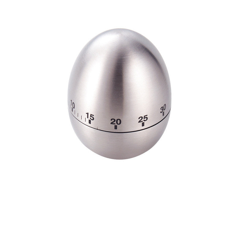 Stainless Steel Egg Timer - Kitchen Countdown Reminder