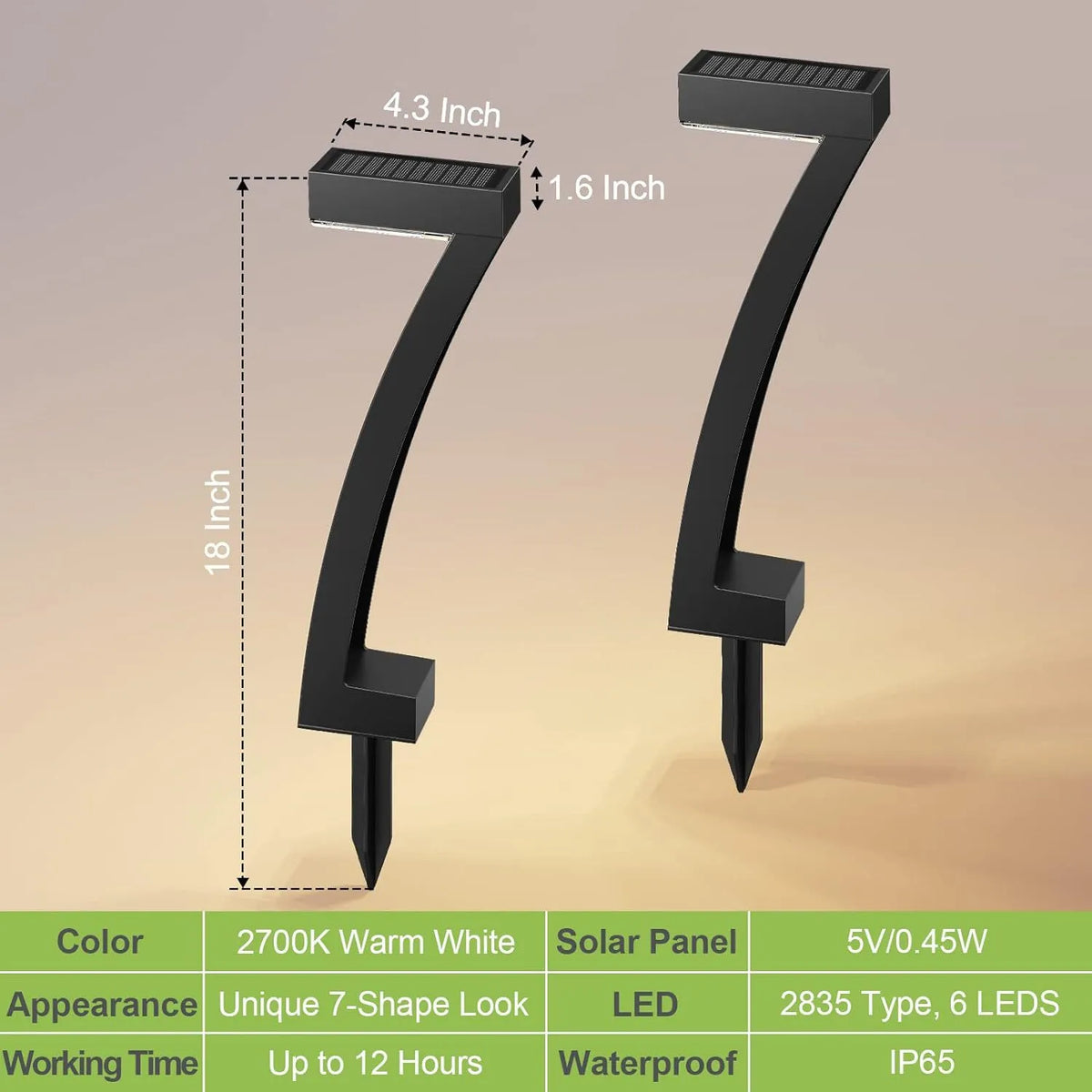 Outdoor Lawn Decorative Ground Lamp