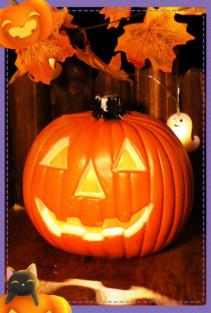 LED Pumpkin Lantern Decoration for Halloween Parties