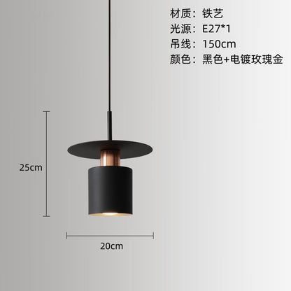 Modern Simple Bedroom Hanging Lamp - Nordic Design 2023