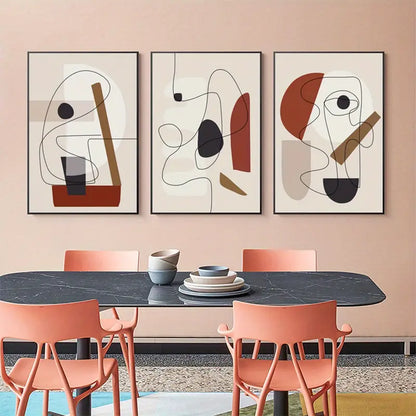 Modern Abstract Family Wall Art