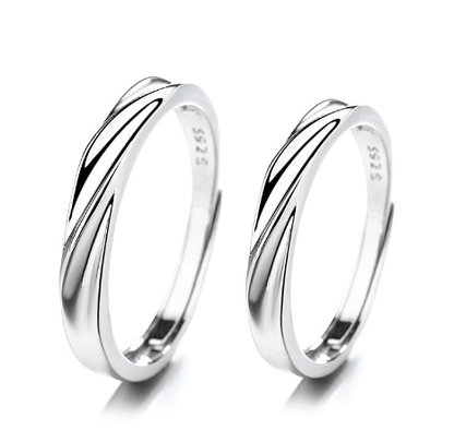 Bague entrelacée coréenne