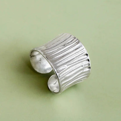 Artisan Silver Wide Band Ring