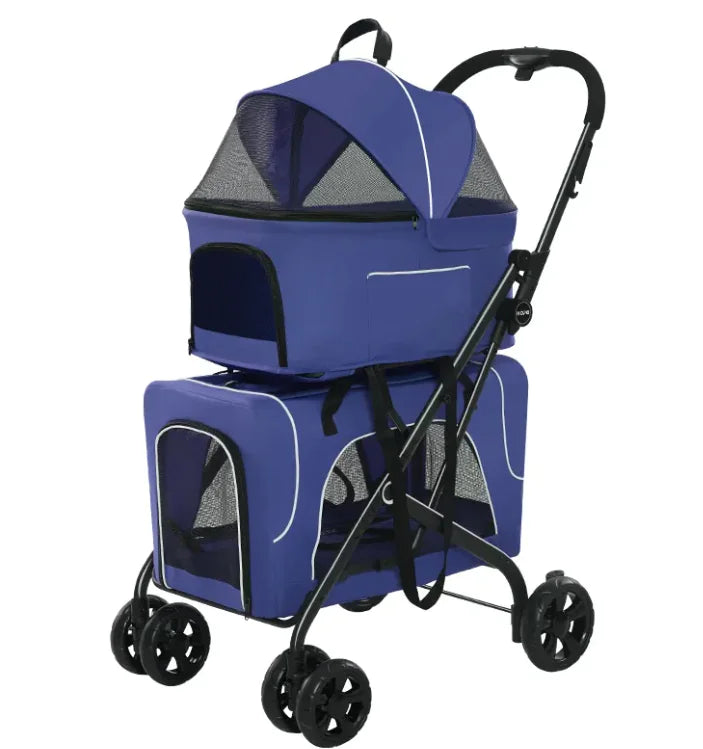 소형견 경량 접이식 고양이 강아지 유모차
