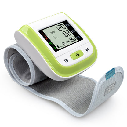 Automatic Wrist Blood Pressure Monitor for Home Use