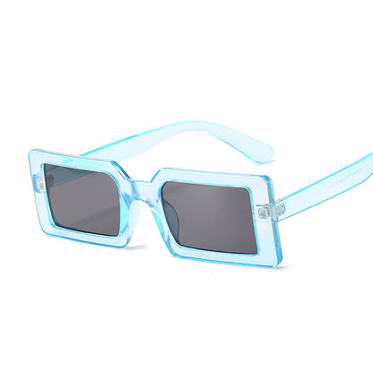 Small Rectangular Retro Designer Women's Sunglasses