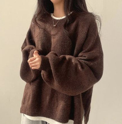 Long Sleeved Knitted Sweater