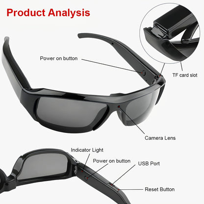 1080p HD Camera Glasses