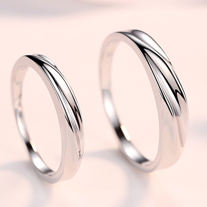 Bague entrelacée coréenne