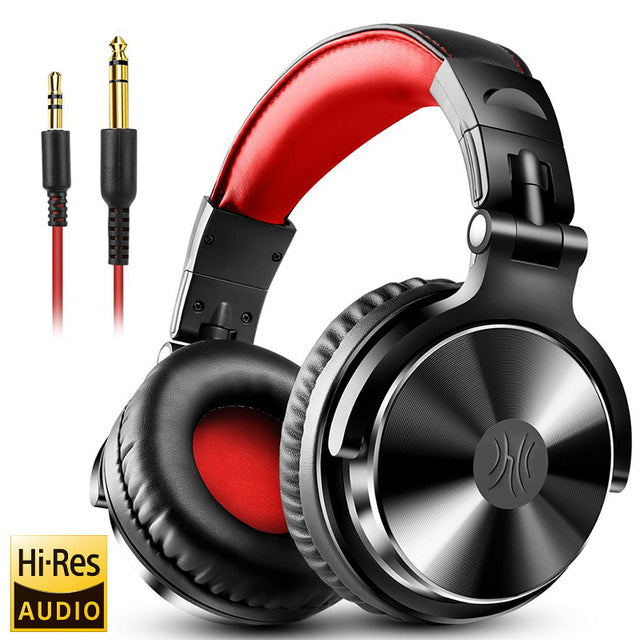 Wired Head-Mounted Sound Card Monitor Headphones