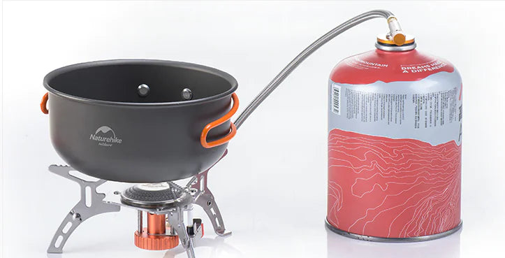Portable Camping Stove with Windproof Burner