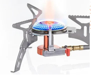 Portable Camping Stove with Windproof Burner