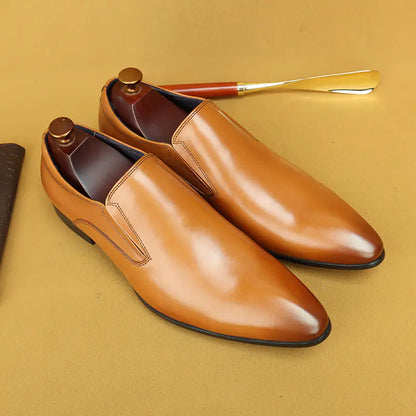 Men's Leather Business Casual Shoes