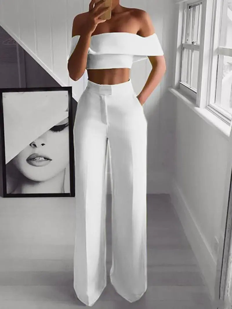 Ensemble haut et pantalon pour femme