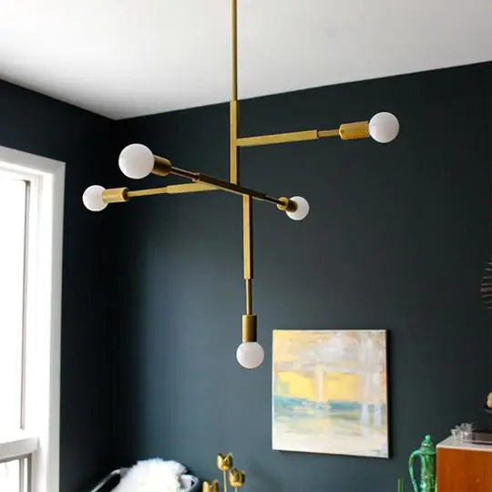 Modern Nordic Style Gold Pendant Light