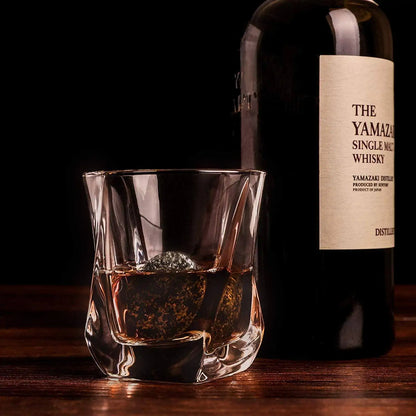 Le coffret du connaisseur – édition pierres à whisky et verre torsadé