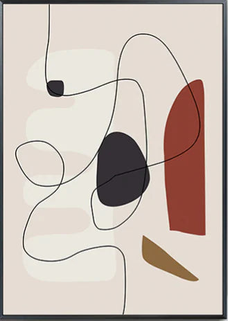 Modern Abstract Family Wall Art