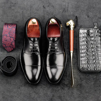 남성용 가죽 신발