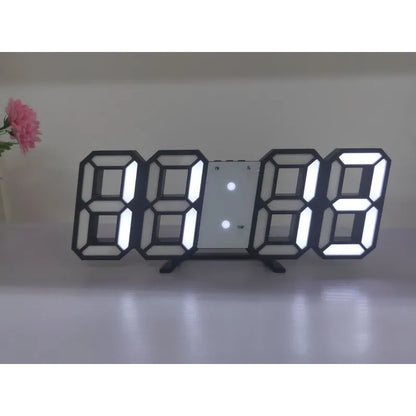 모던 3D LED 디지털 벽시계