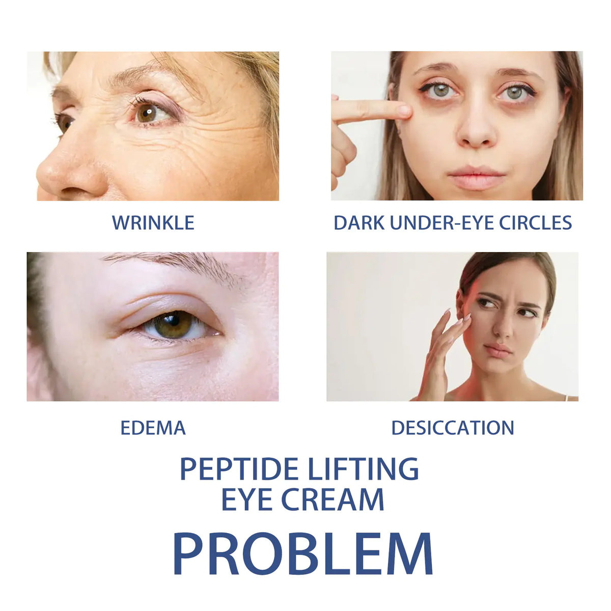 Crème Contour des Yeux Anti-Rides Raffermissante Hoygi pour une Peau Jeune