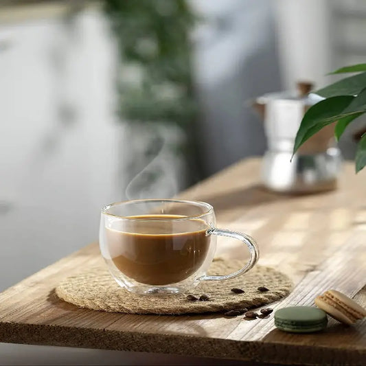 Double Wall Insulated Coffee Cup Set