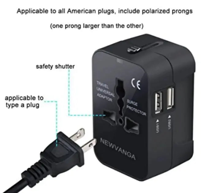 Adaptateur universel de voyage
