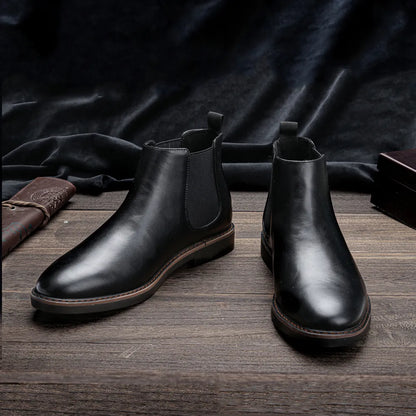 Chaussures imperméables en cuir pour homme