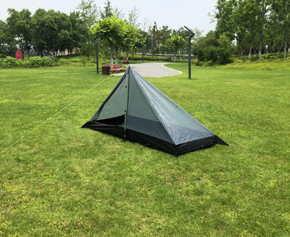 Rodless Portable Pyramid Camping Tent - Outdoor Gear
