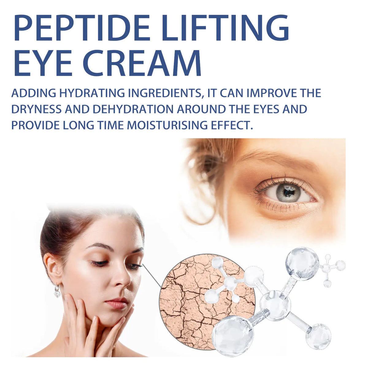 Crème Contour des Yeux Anti-Rides Raffermissante Hoygi pour une Peau Jeune