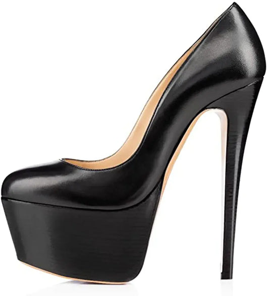 Women's Wood Grain Stiletto Shoes