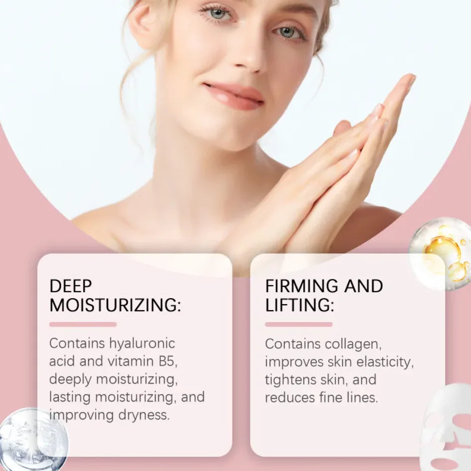 Masque facial hydratant 3-en-1