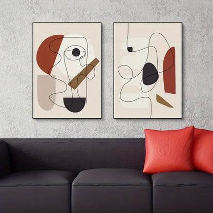 Modern Abstract Family Wall Art