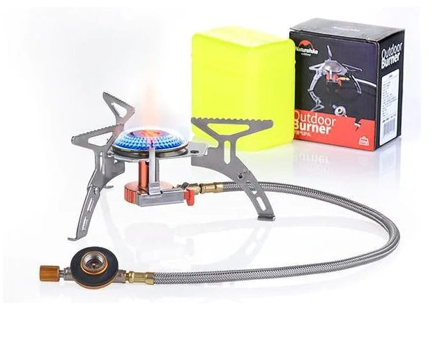 Portable Camping Stove with Windproof Burner