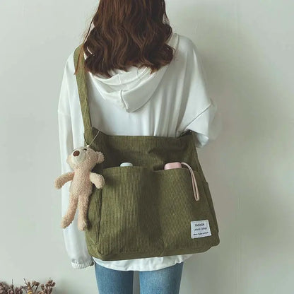 Large Capacity Soft Leather Vintage Bucket Bag for Women