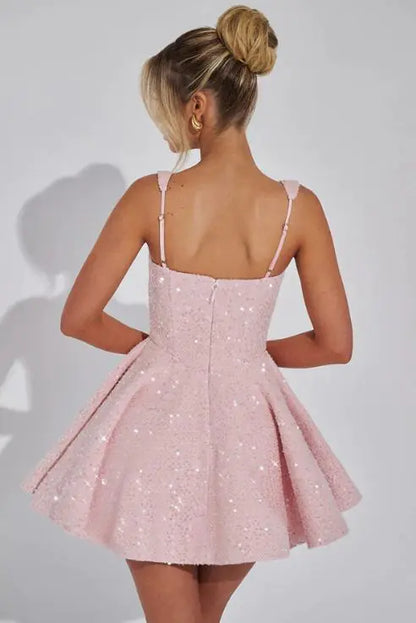 Robe nœud papillon pour femme