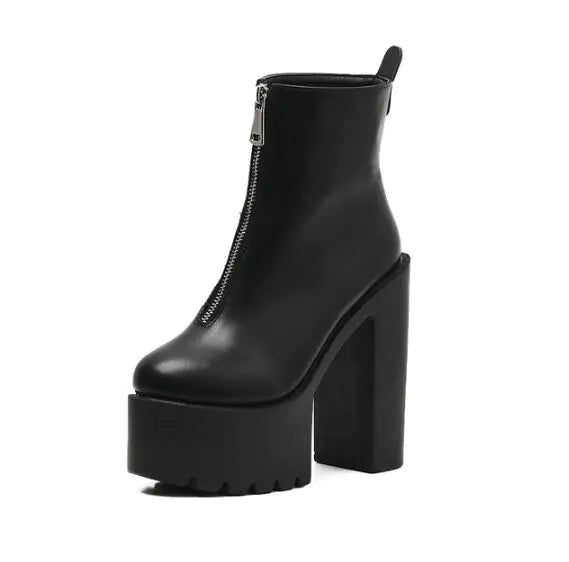 Bottes compensées chic pour femme