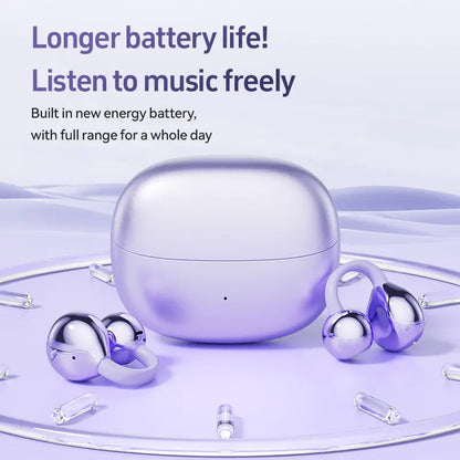 M108 Casque Bluetooth à clip d'oreille longue autonomie