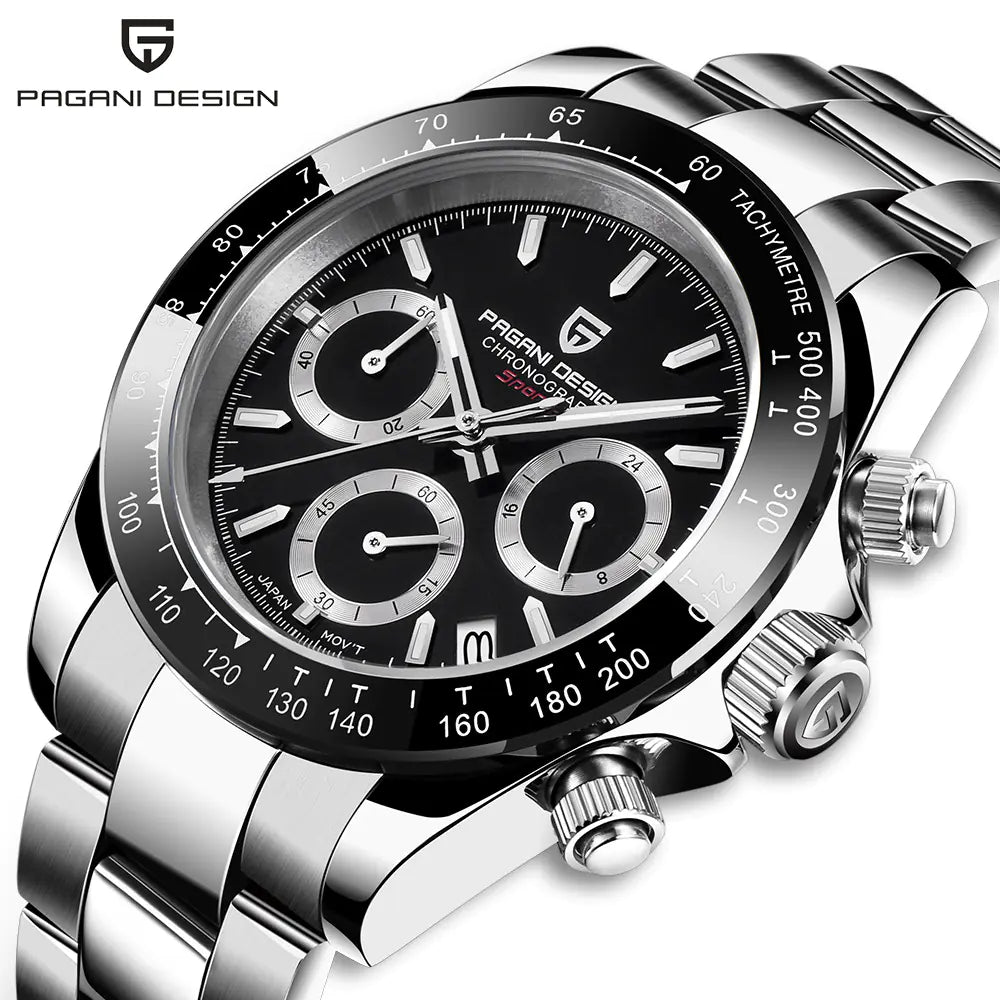PAGANI Montre Quartz Multifonction Étanchéité