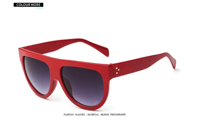 Sunglasses with Studded Design and Oversized Frames