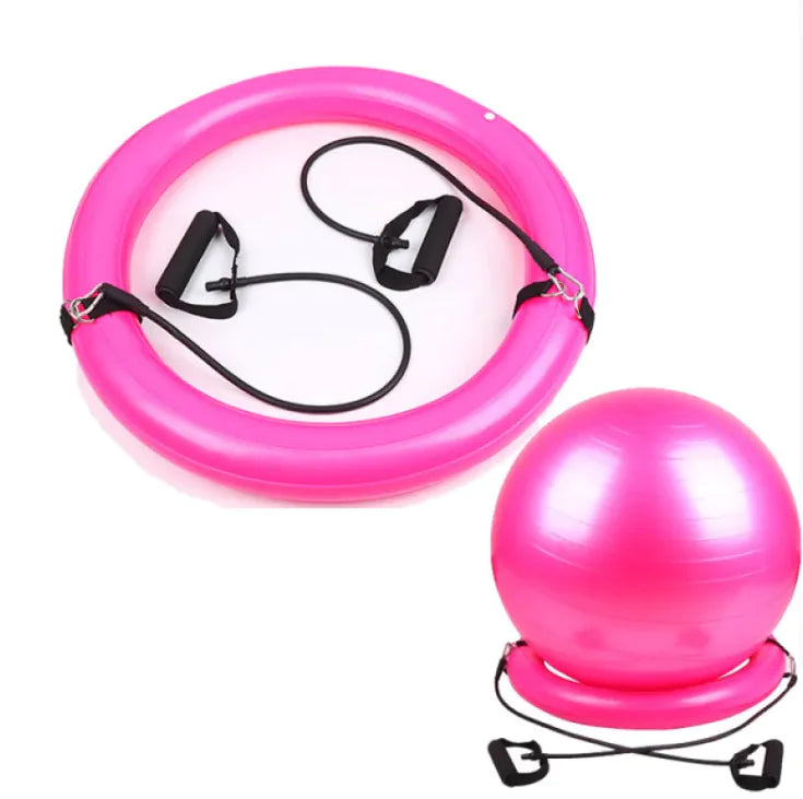 미끄럼 방지 베이스 요가 볼