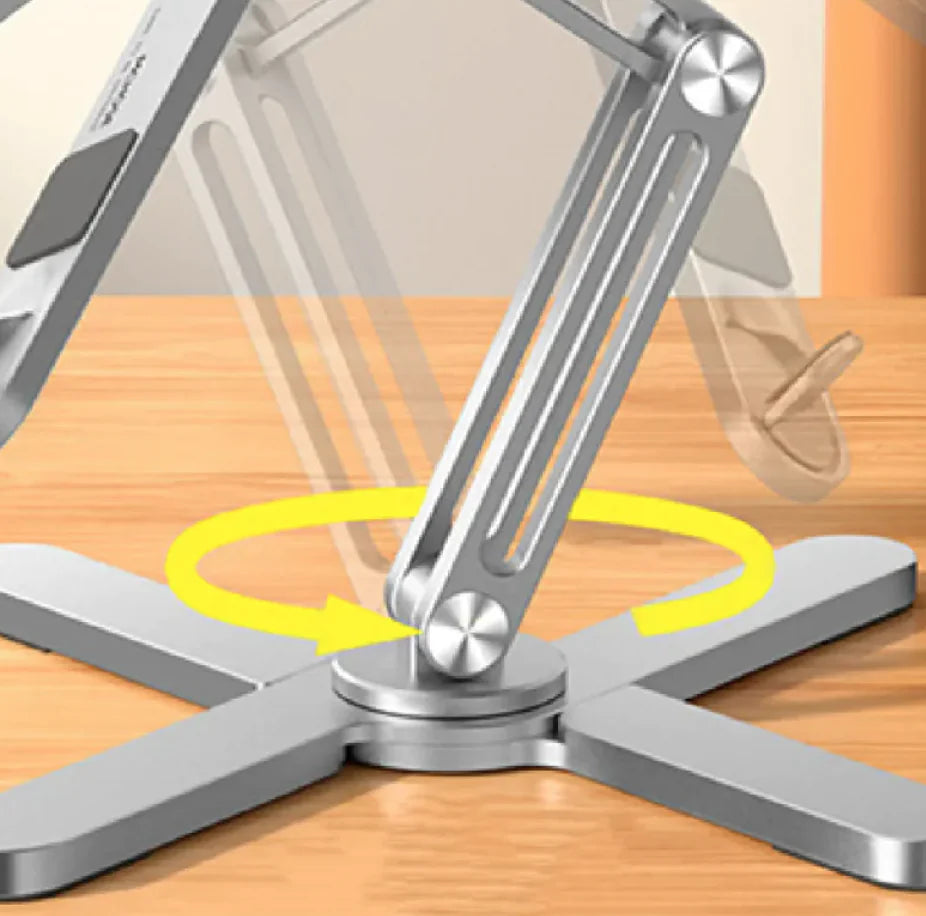 Support pliable et ajustable pour ordinateur portable avec système de refroidissement