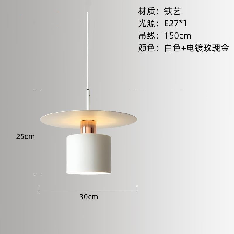 Modern Simple Bedroom Hanging Lamp - Nordic Design 2023