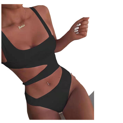 Maillot de bain une pièce à bretelles
