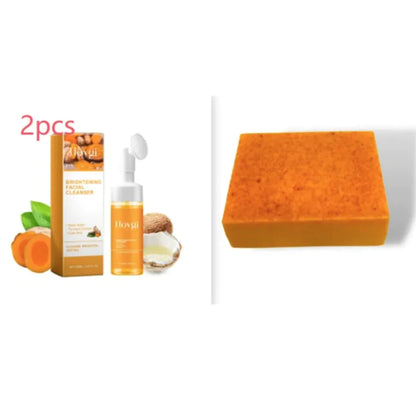 Nettoyant visage purifiant au curcuma